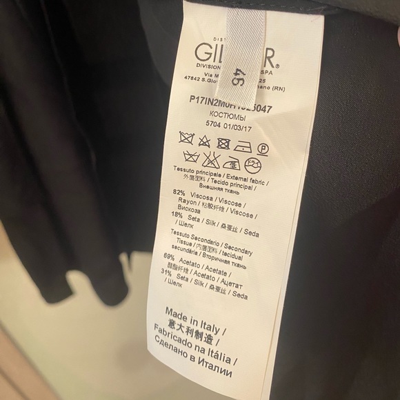 No 21 Numero Ventuno silk and velvet embellished bow shirt dress - Picture 6 of 6